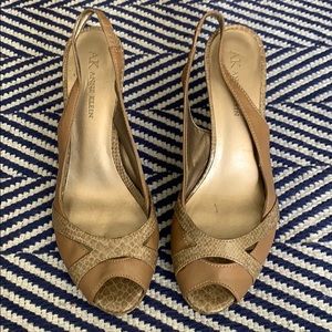 Anne Klein Open Toed Heels